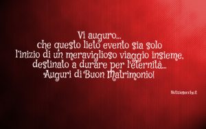 auguri matrimonio frasi