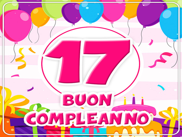 auguri per i 17 anni