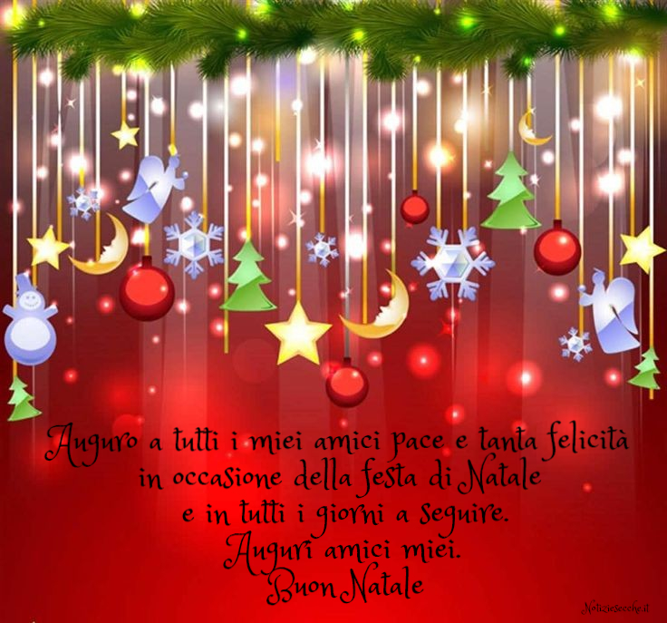 Buon Natale Amico.Buon Natale Amico Frasi Di Auguri Di Natale Per Amici Notiziesecche Frasi Aforismi E Citazioni