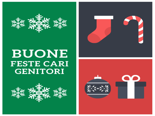 auguri di natale per i genitori