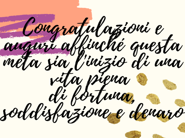 Congratulazioni