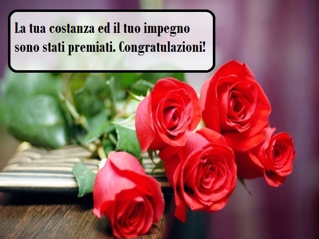 congratulazioni