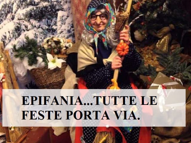 frasi con befana