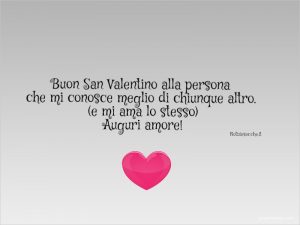 Buon San Valentino frasi