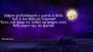 Buonanotte amore mio Frasi