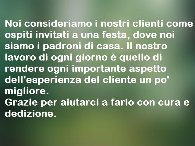 grazie clienti