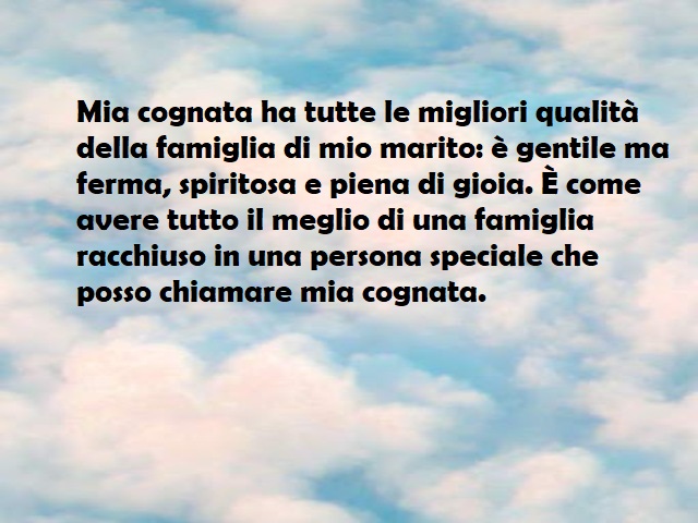 Frasi Per Ringraziare Una Cognata 65 Dediche Da Condividere Notiziesecche Frasi Aforismi E Citazioni