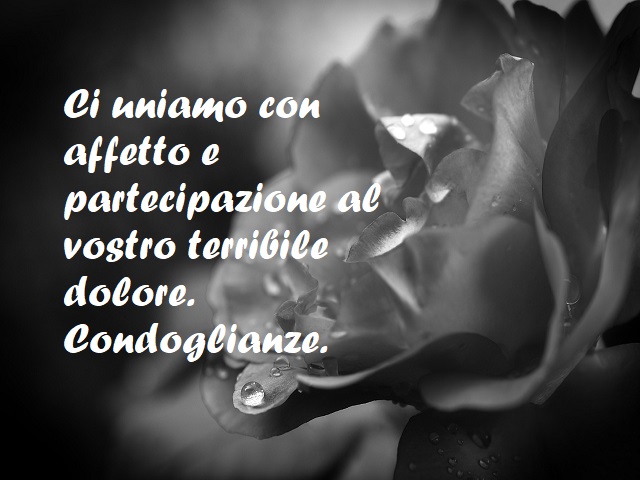 frasi condoglianze