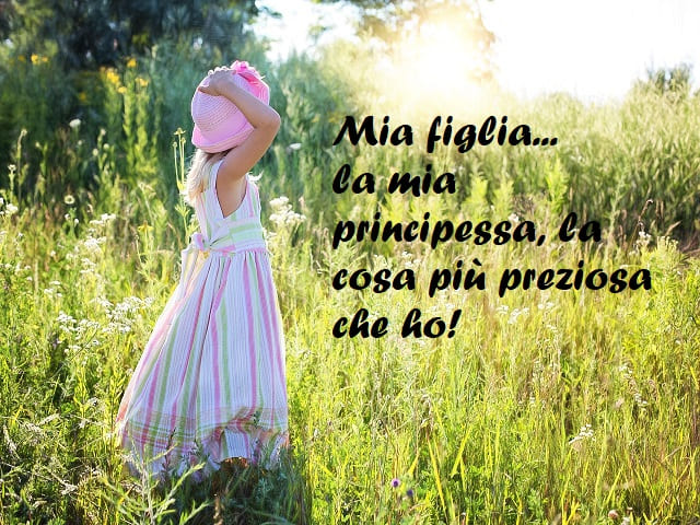 frasi da padre a figlia