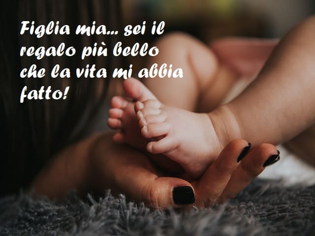 frasi per una figlia da una mamma