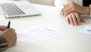 Firma contratto di lavoro