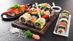 Alcuni piatti di sushi (Depositphotos)