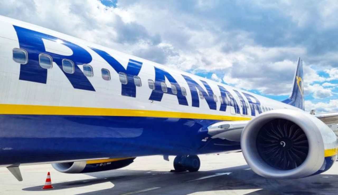 Illustrazione di un aereo Ryanair (Depositphotos)