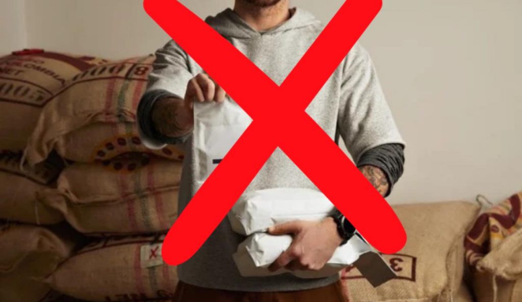 Caffè confezionato incriminato