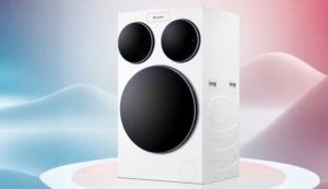La nuova lavatrice Haier (Tech News - youtube screenshot)