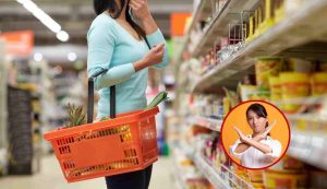 Supermercato scaffali