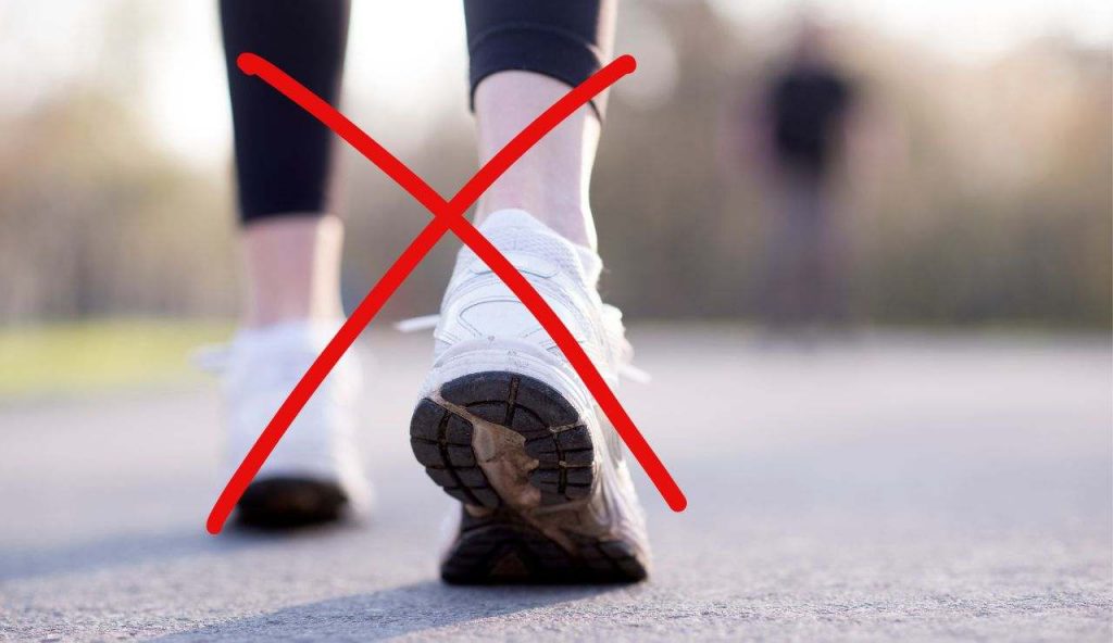Non camminare più per perdere