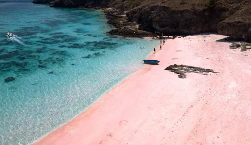 Spiaggia rosa