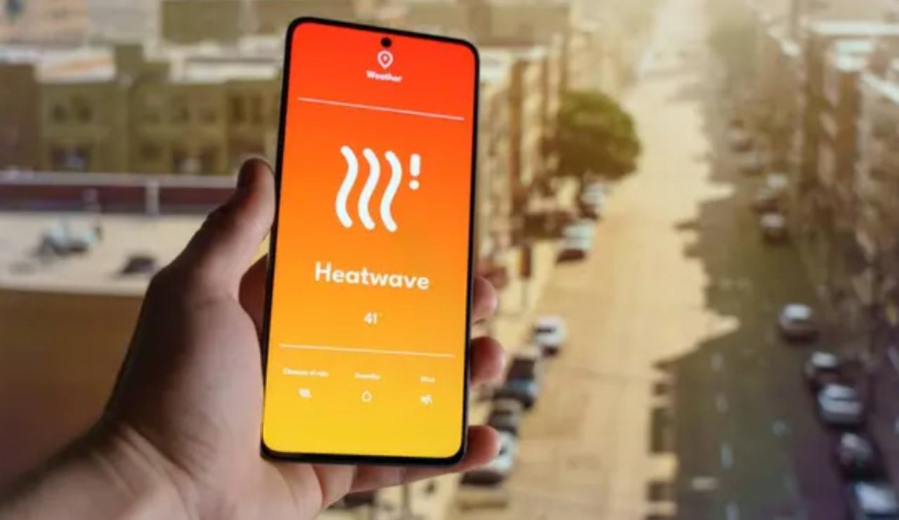 Smartphone surriscaldato (Depositphotos foto) - www.notiziesecche.it