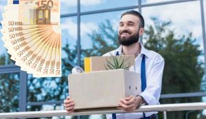 Uomo felice senza lavoro (Depositphotos foto) - www.notiziesecche.it